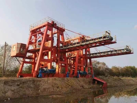 Unloader κάδων αλυσίδων για την εκφόρτωση ασβεστόλιθων αυτοκινηταμαξών