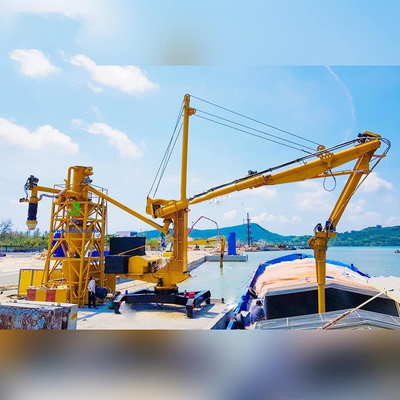 Τοποθετημένο φορτηγό Unloader σκαφών τύπων βιδών για την εκφόρτωση τσιμέντου