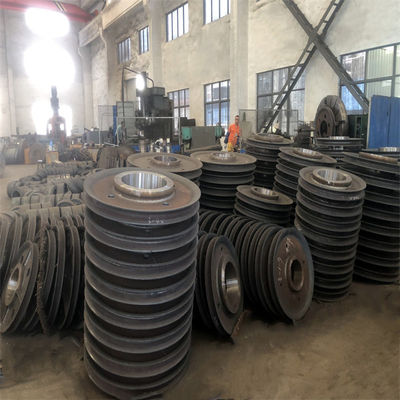 Μεγάλη βαριά cold-rolled εξοπλισμός τροχαλία χυτοχάλυβα χάλυβα για τα βαρέων καθηκόντων μηχανήματα