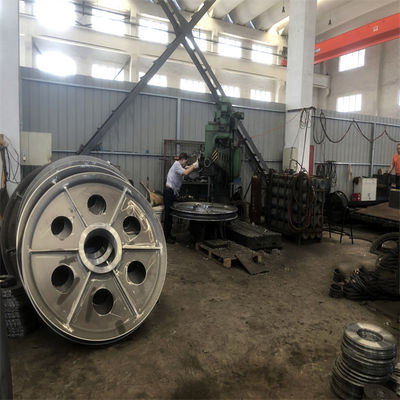 Μεγάλη βαριά cold-rolled εξοπλισμός τροχαλία χυτοχάλυβα χάλυβα για τα βαρέων καθηκόντων μηχανήματα