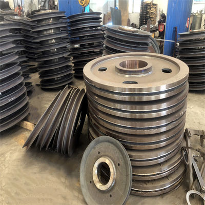 Μεγάλη βαριά cold-rolled εξοπλισμός τροχαλία χυτοχάλυβα χάλυβα για τα βαρέων καθηκόντων μηχανήματα
