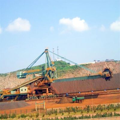 Στοιβαχτής και Reclaimer μαντρών με τη ρόδα κάδων